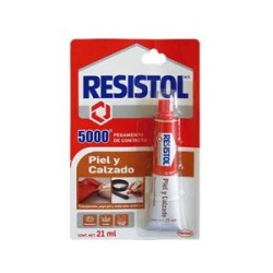 PEGAMENTO 5000 PIEL Y CALZ. 21ML TRANSPARENTE RESISTOL