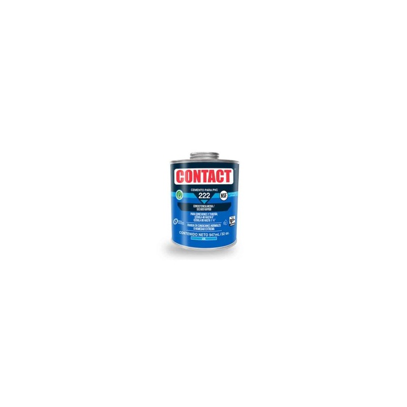 PEGAMENTO PVC AZUL 947ml 222 CONTACT