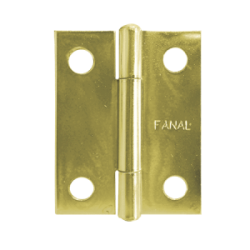 BISAGRA B10L-100 LATON 1″ X 1″ C/20PZ FANAL