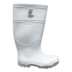 BOTA JARDINERA IND. # 27 BLANCA/GRIS DRYPRO
