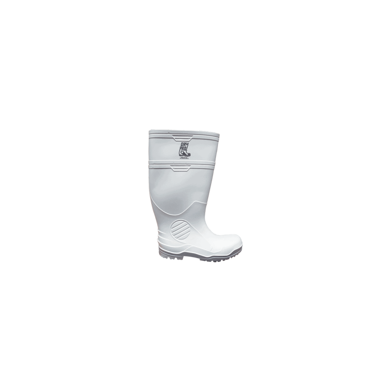BOTA JARDINERA IND. # 27 BLANCA/GRIS DRYPRO