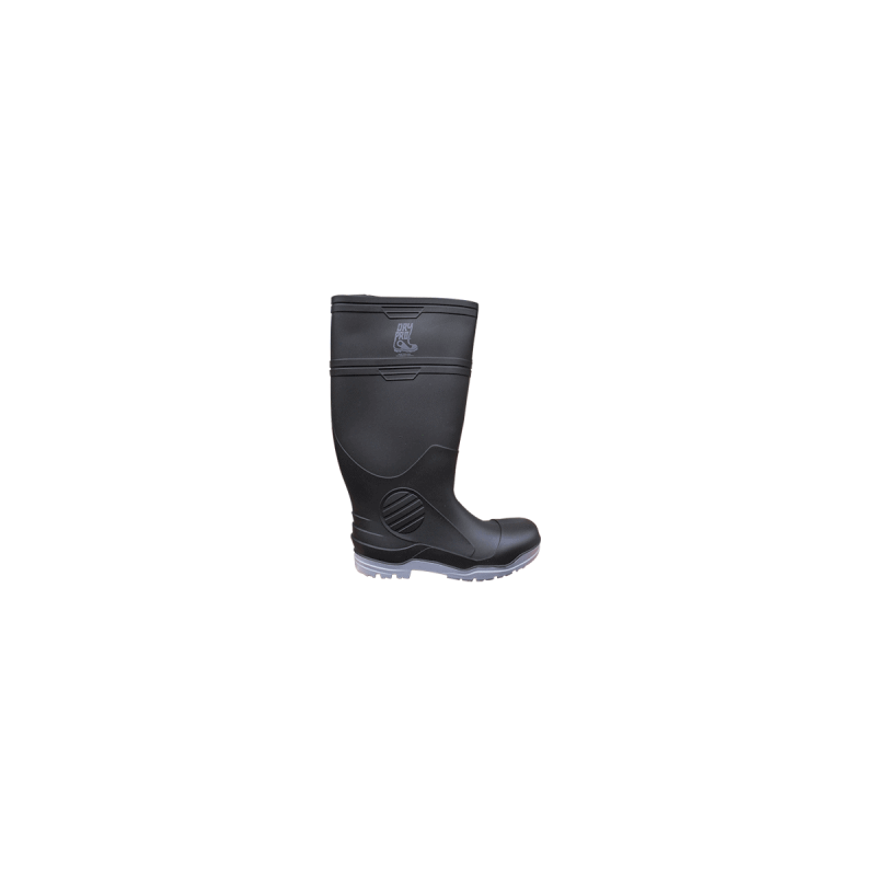 BOTA JARDINERA IND. # 30 NEGRA/GRIS DRYPRO