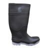 BOTA JARDINERA IND. # 30 NEGRA/GRIS DRYPRO