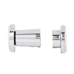 BRIDA P/CORTINERO F-C CROMO RUGO